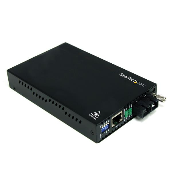 STARTECH.COM Media Converter 10/100 Mbps Single Mode Fiber Sc 30km