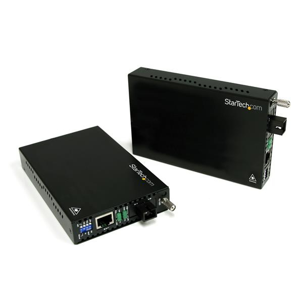STARTECH.COM Media Converter 10/100 Ethernet Single Mode Wdm Fiber Kit Sc