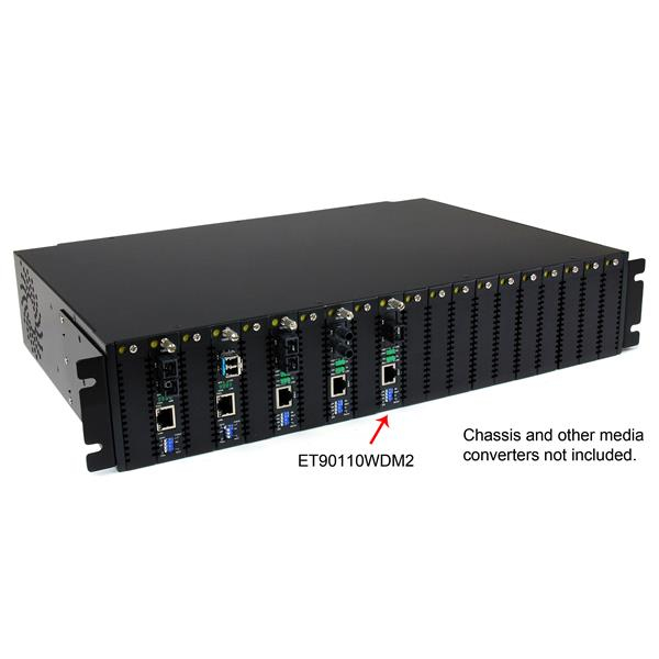 STARTECH.COM Media Converter 10/100 Ethernet Single Mode Wdm Fiber Kit Sc