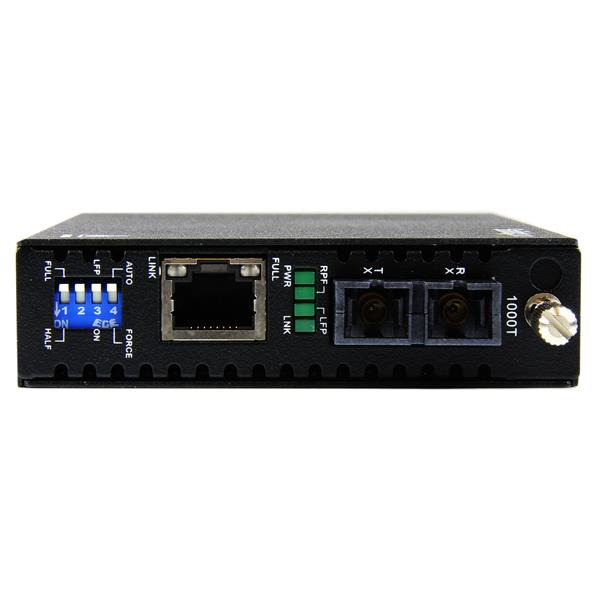 STARTECH.COM Gigabit Ethernet Mm Fiber Converter Sc 550m