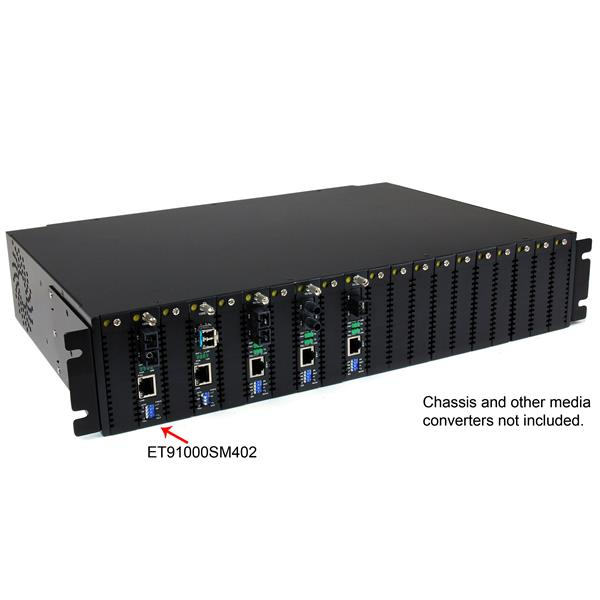 STARTECH.COM Gigabit Ethernet Single Mode Fiber Media Converter Sc - 1000 mbps - 40km