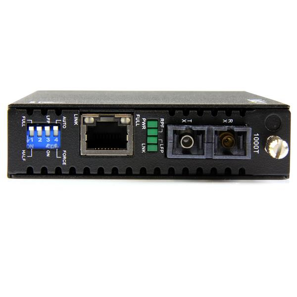 STARTECH.COM Gigabit Ethernet Single Mode Fiber Media Converter Sc - 1000 mbps - 40km