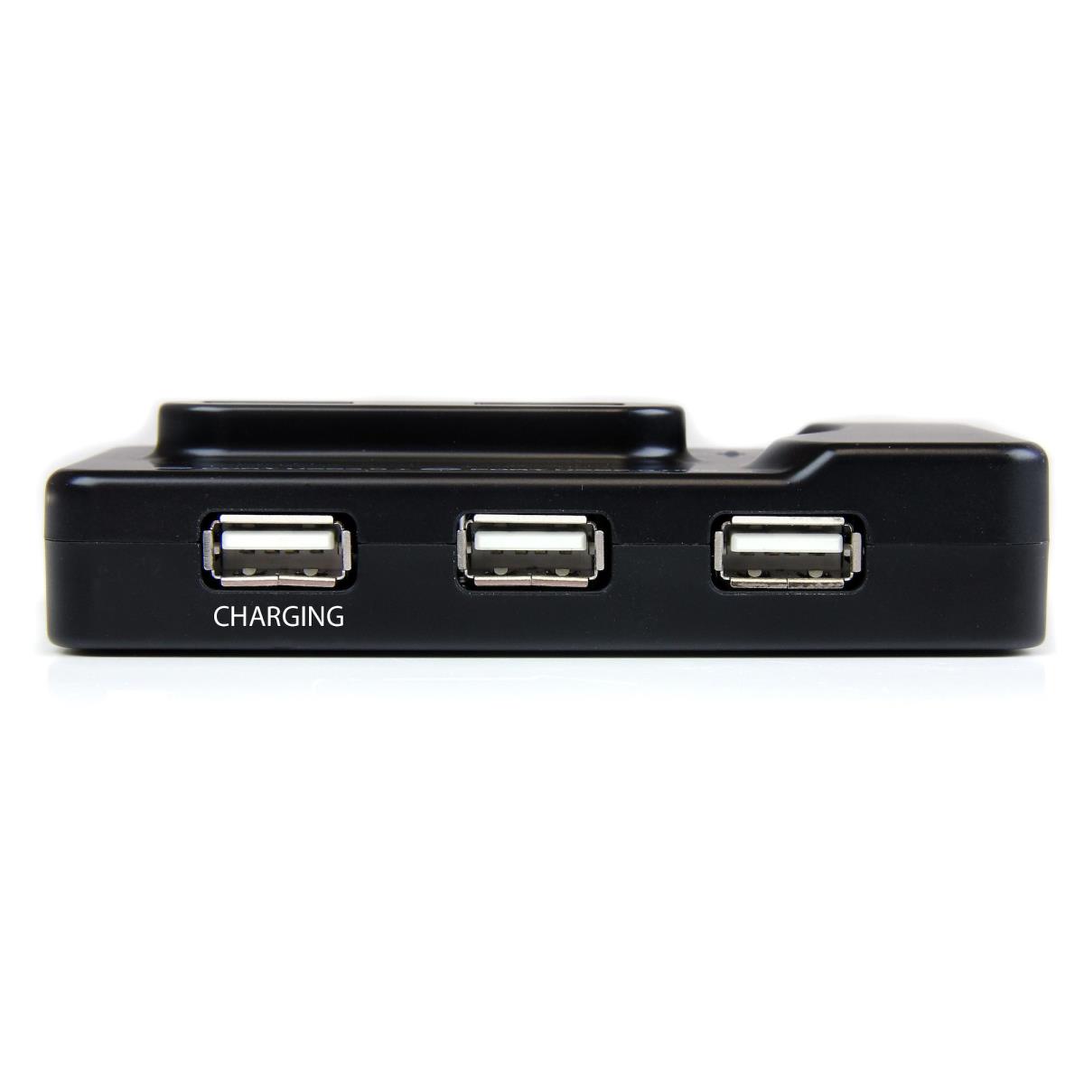 STARTECH.COM Combo Hub With 2a Charging Port 6 Port USB 3.0 / USB 2.02x USB 3.0 & 4x USB 2.0