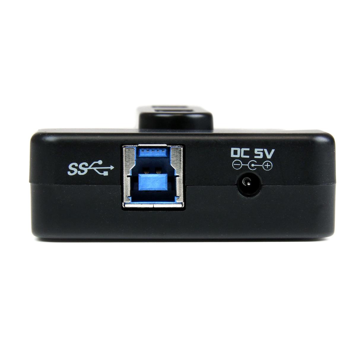 STARTECH.COM Combo Hub With 2a Charging Port 6 Port USB 3.0 / USB 2.02x USB 3.0 & 4x USB 2.0