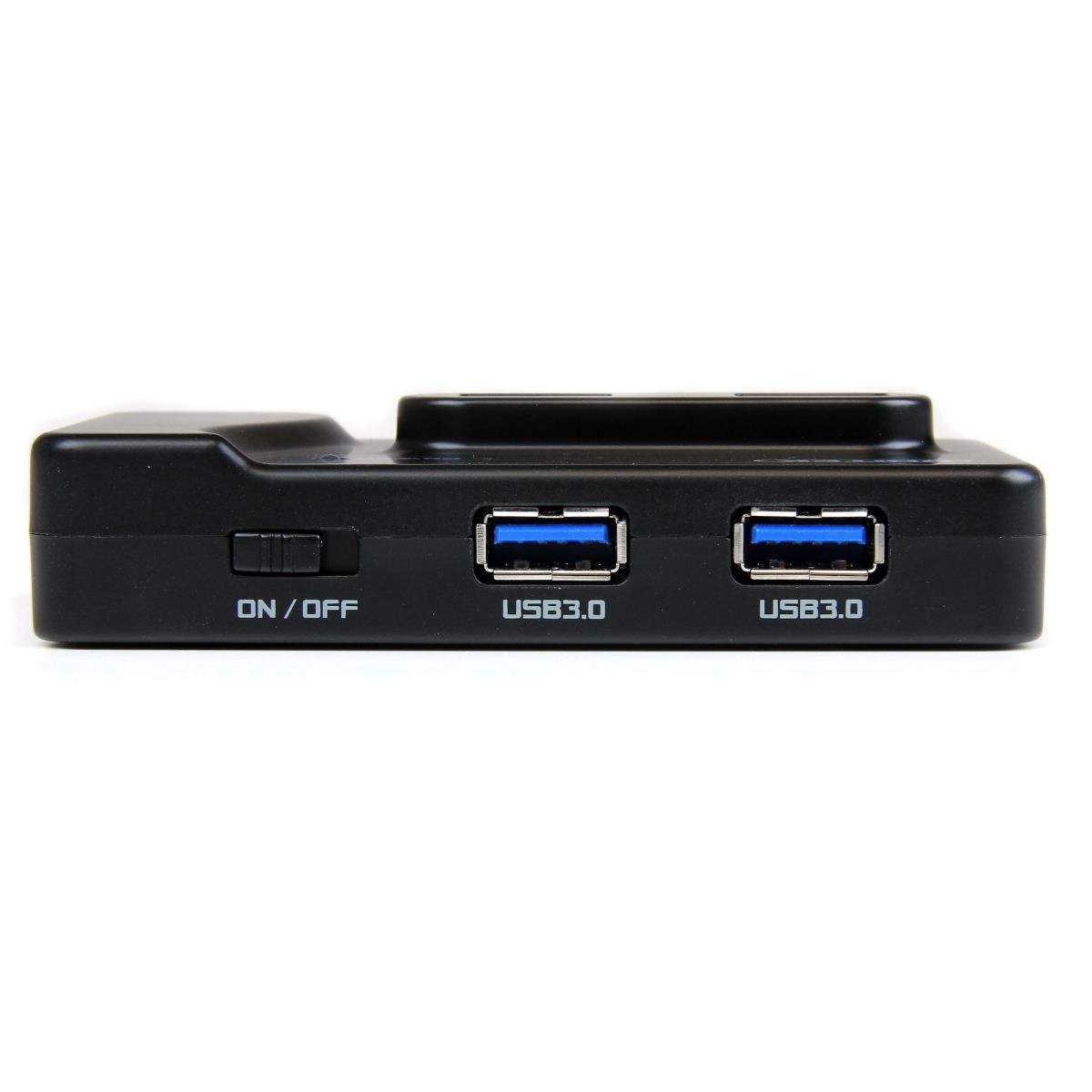 STARTECH.COM Combo Hub With 2a Charging Port 6 Port USB 3.0 / USB 2.02x USB 3.0 & 4x USB 2.0