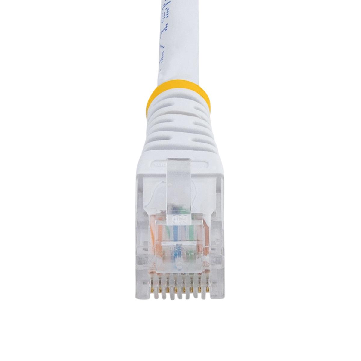 STARTECH.COM Patch Cable - Cat 5e - Utp - Molded - 15m - White