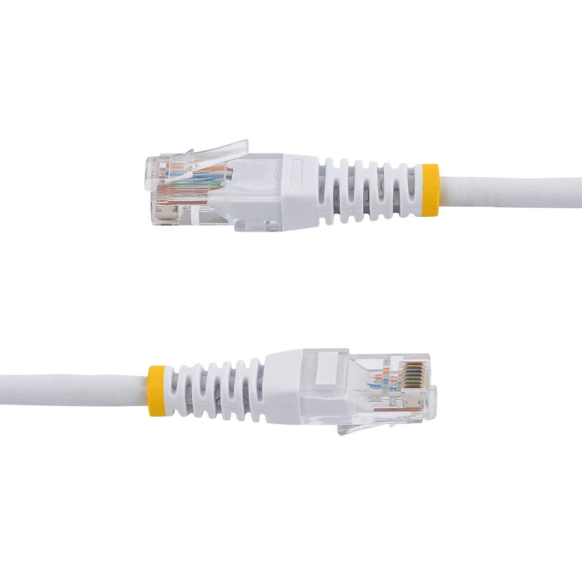 STARTECH.COM Patch Cable - Cat 5e - Utp - Molded - 15m - White