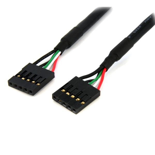 STARTECH.COM Motherboard Header Cable F/ F Internal 5 Pin USB Idc 24in