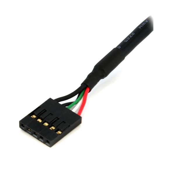 STARTECH.COM Motherboard Header Cable F/ F Internal 5 Pin USB Idc 24in