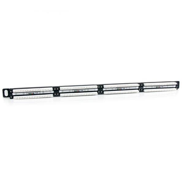 STARTECH.COM Patch Panel Half U / 0.5u Rack Mount At5e Network 24port