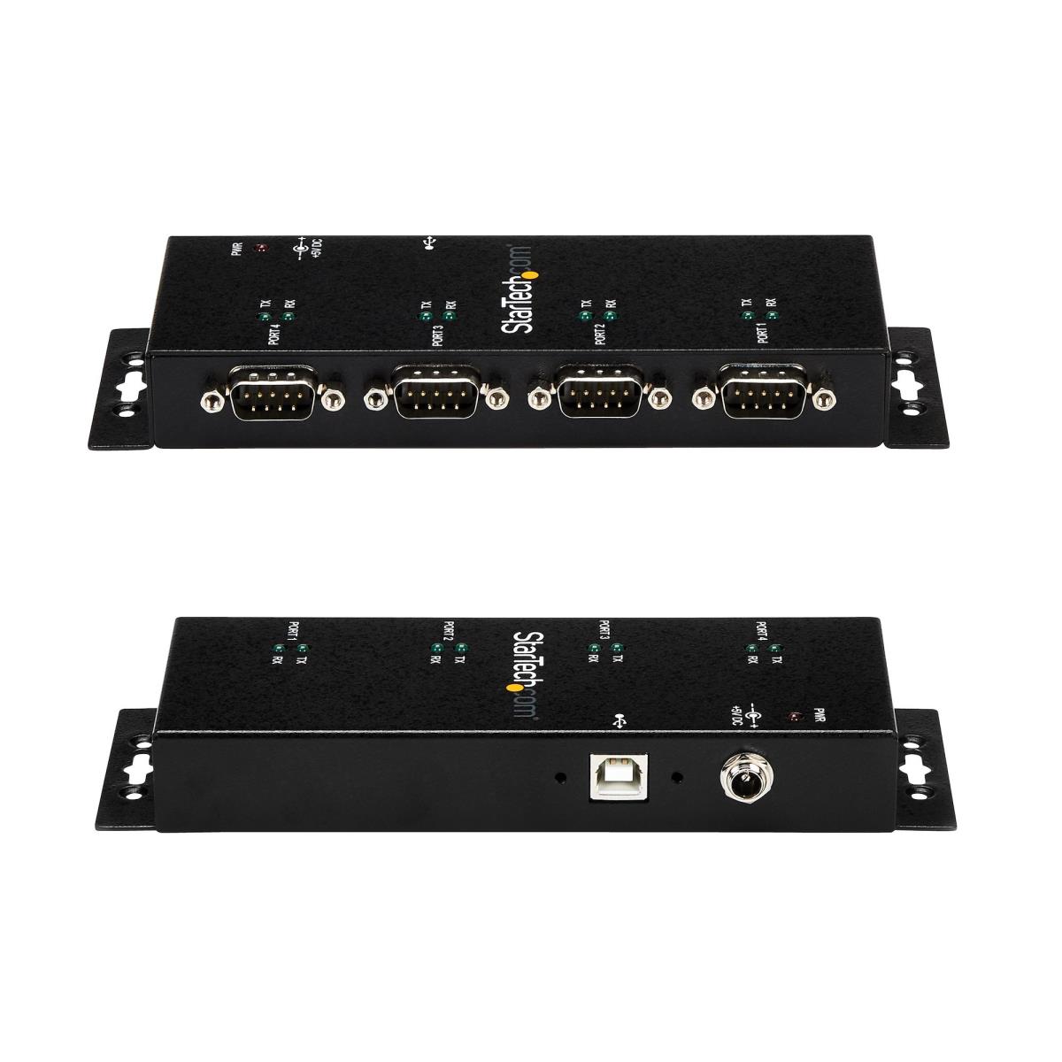 STARTECH.COM USB Serial Hub 4port USB To Db9 Rs232 Serial Adapter Hub