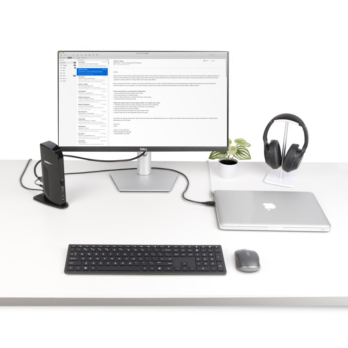 STARTECH.COM Docking Station - Universal USB 3.0 - Dual Video Hdmi DVI W/ Audio Ethernet