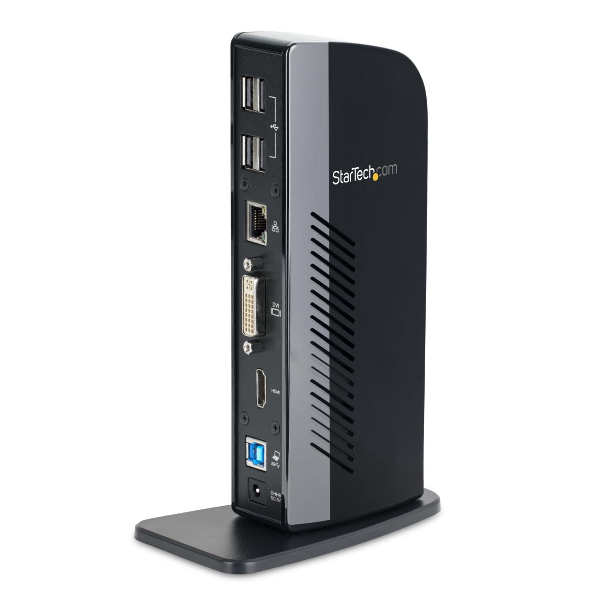 STARTECH.COM Docking Station - Universal USB 3.0 - Dual Video Hdmi DVI W/ Audio Ethernet