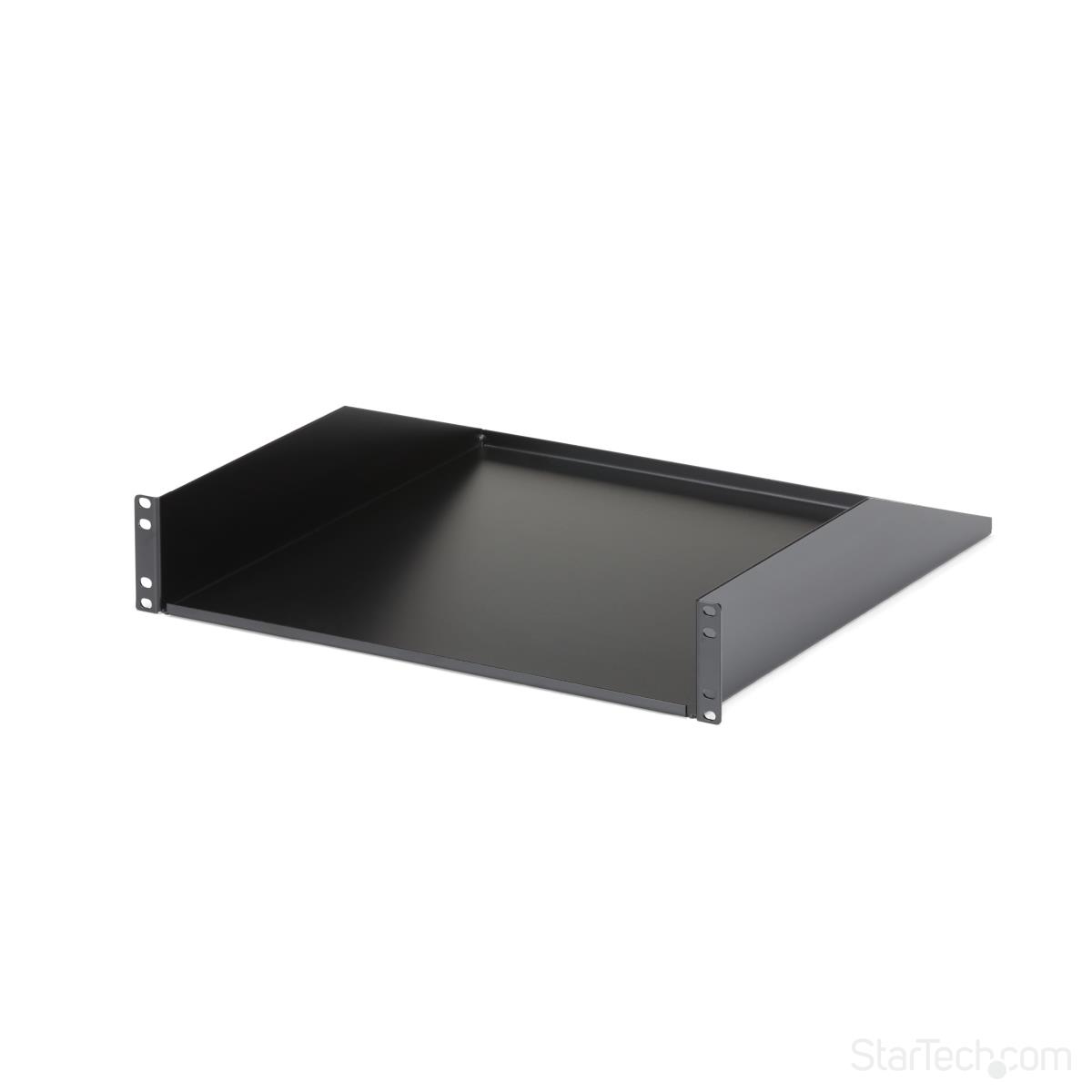 STARTECH.COM Fixed Server Rack Shelf - 2u Cantilever Shelf 125lbs 56kg