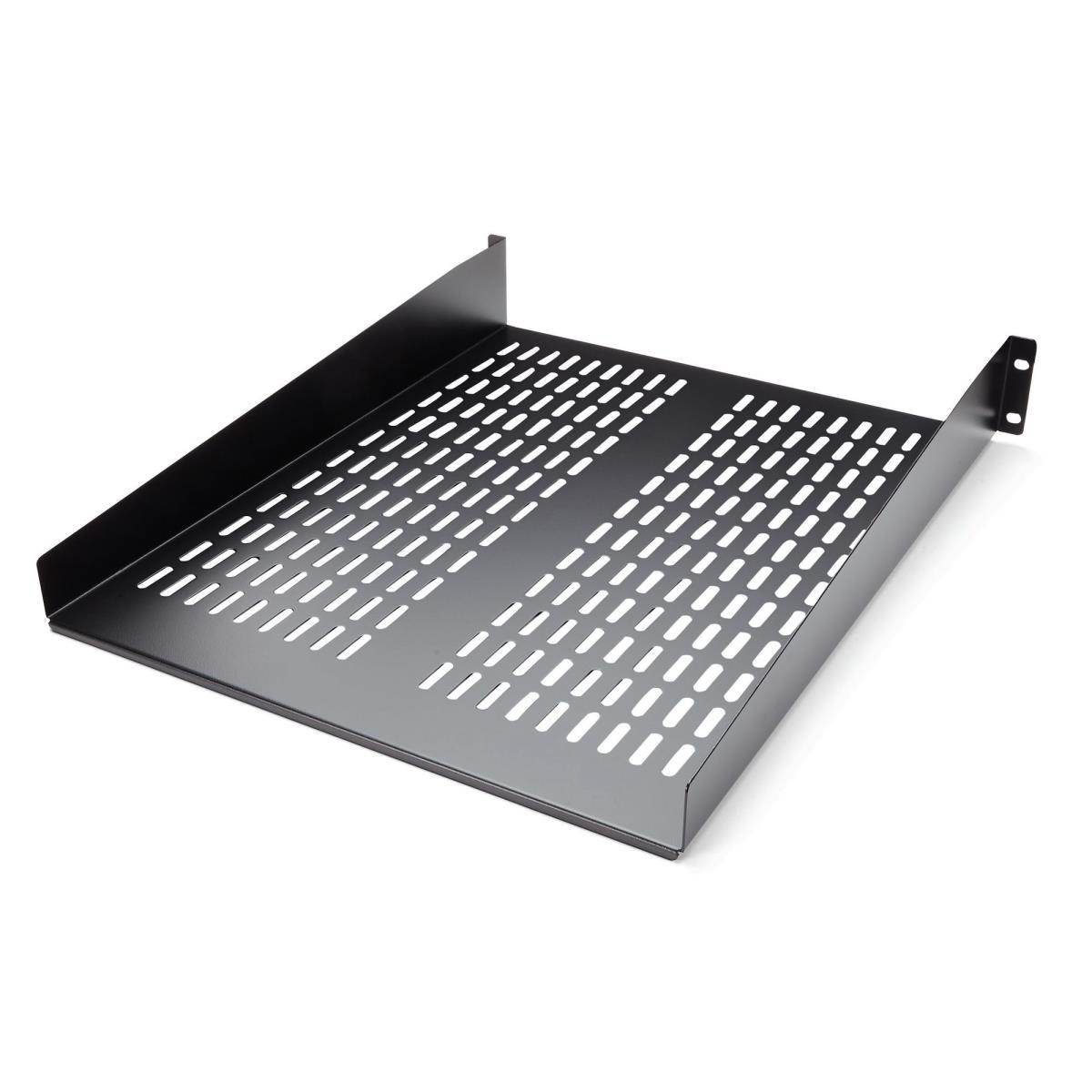 STARTECH.COM Fixed Server Rack Shelf2u 22in Vented Cantilever Shelf
