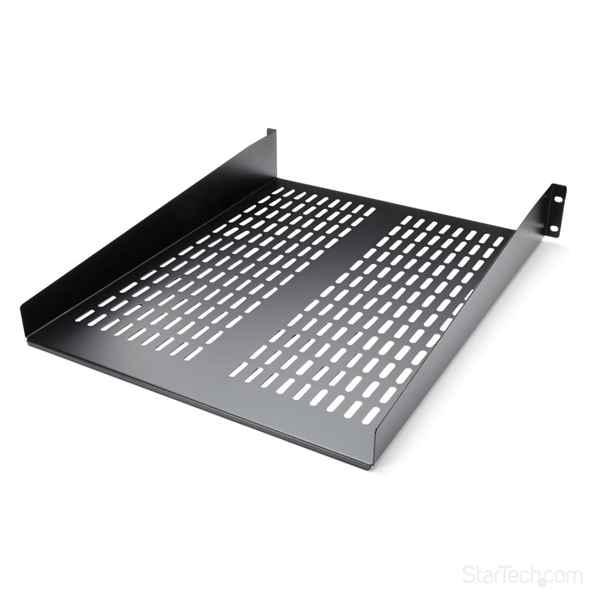 STARTECH.COM Fixed Server Rack Shelf2u 22in Vented Cantilever Shelf