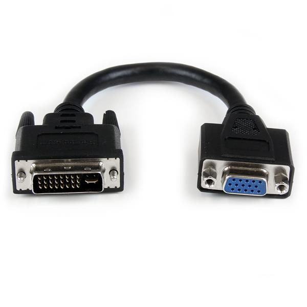 STARTECH.COM DVI-I To Vga Dongle 8 DVI Male To Vga Female Cable Adapter