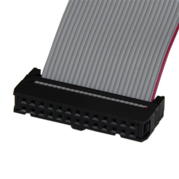 STARTECH.COM Db25 Parallel Female To Id 25 Pin Header Slot Plate 16in Low Profile