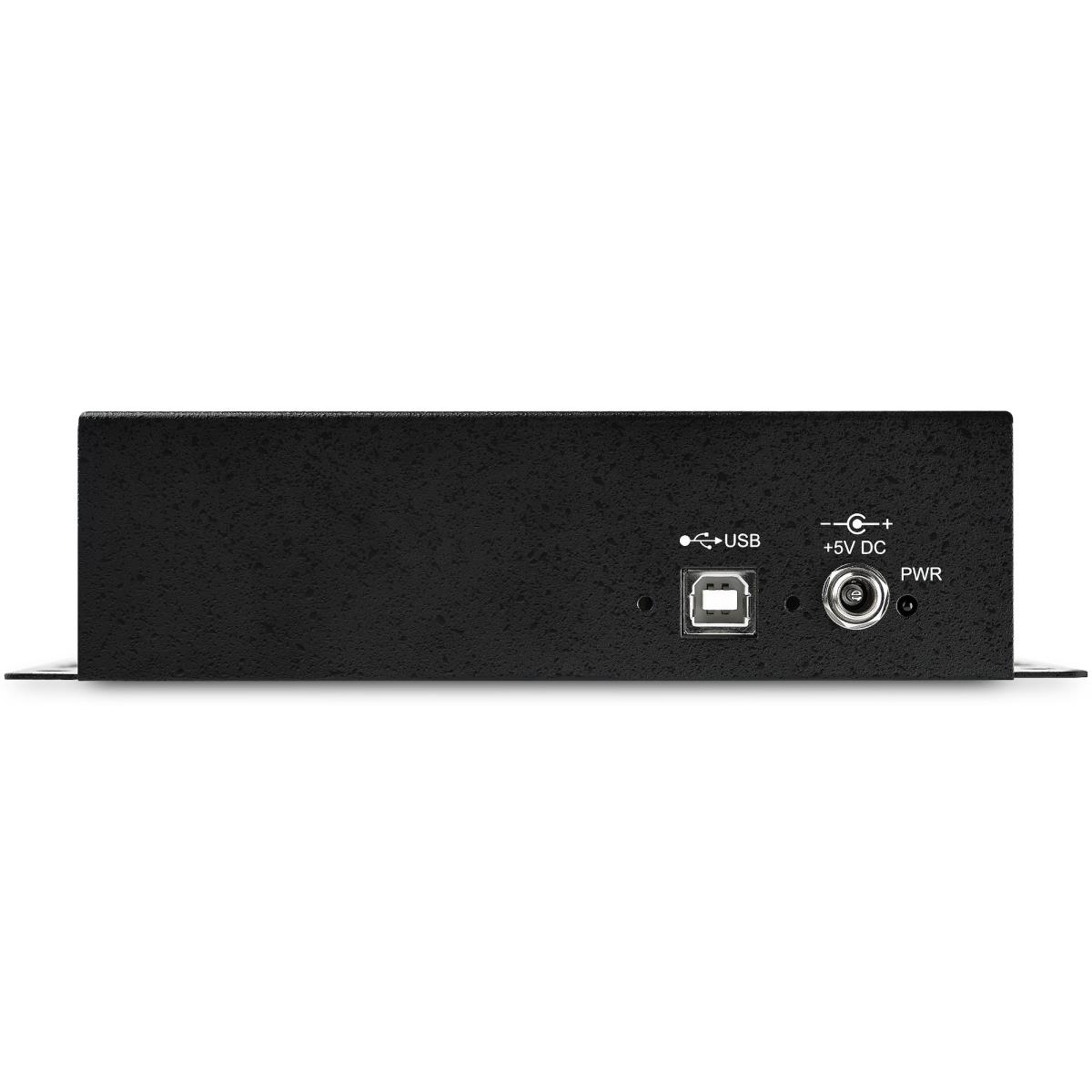 STARTECH.COM USB To Rs232 Serial Db9 Adapter Hub 8port - Industrial Din Rail And Wall Mountable