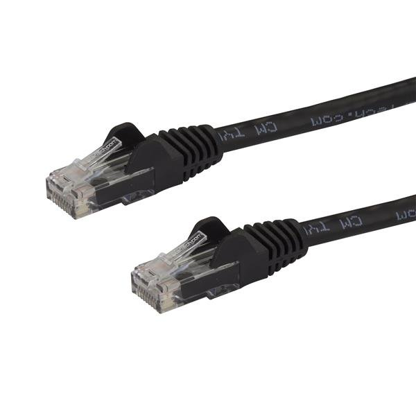 STARTECH.COM Patch Cable - CAT6 - Utp - Snagless - 5m - Black