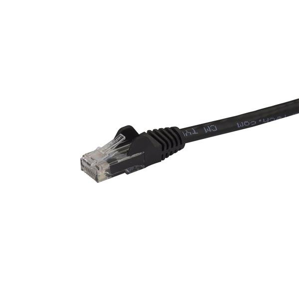 STARTECH.COM Patch Cable - CAT6 - Utp - Snagless - 2m - Black - Etl Verified