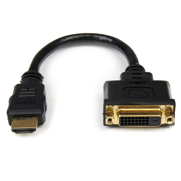 STARTECH.COM Hdmi (m) To DVI-d (f) Video Cable Adapter 8in