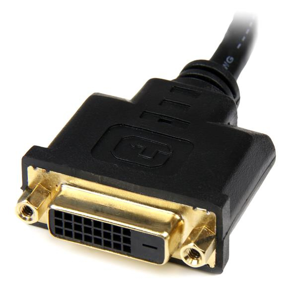 STARTECH.COM Hdmi (m) To DVI-d (f) Video Cable Adapter 8in