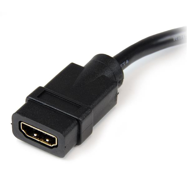 STARTECH.COM Hdmi To DVI Dongle Adapter Cable 8in - Hdmi Female To DVI-d Male Uk
