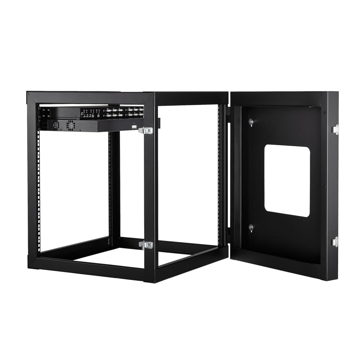 STARTECH.COM Depth Hinged Open Frame Wall Mount Server Rack 12u 22in