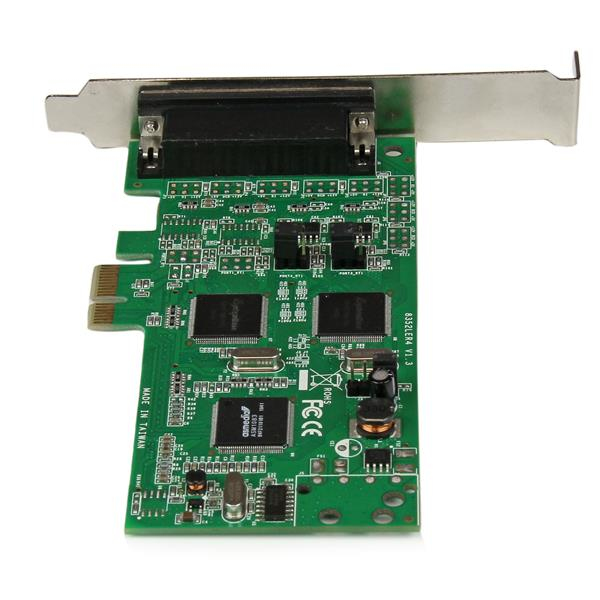 STARTECH.COM Pci-e Rs232 Rs422 Rs485 Serial Card - 4port Dual Profile
