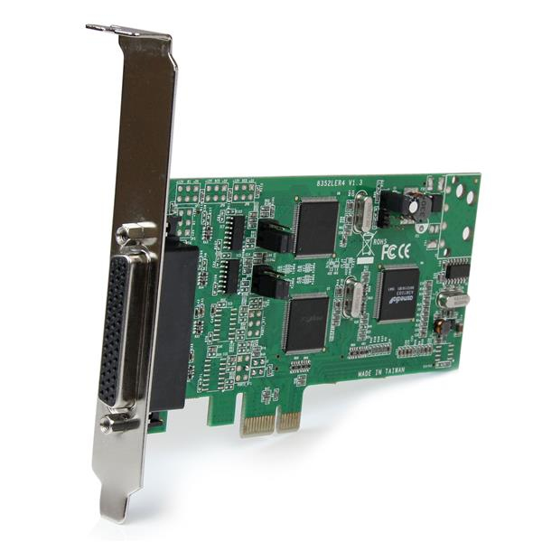 STARTECH.COM Pci-e Rs232 Rs422 Rs485 Serial Card - 4port Dual Profile