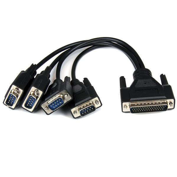 STARTECH.COM Pci-e Rs232 Rs422 Rs485 Serial Card - 4port Dual Profile