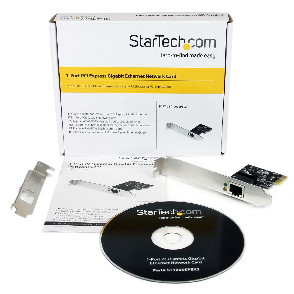 STARTECH.COM Pci-e Gigabit Srvr Adapter - Pci-e Network Card