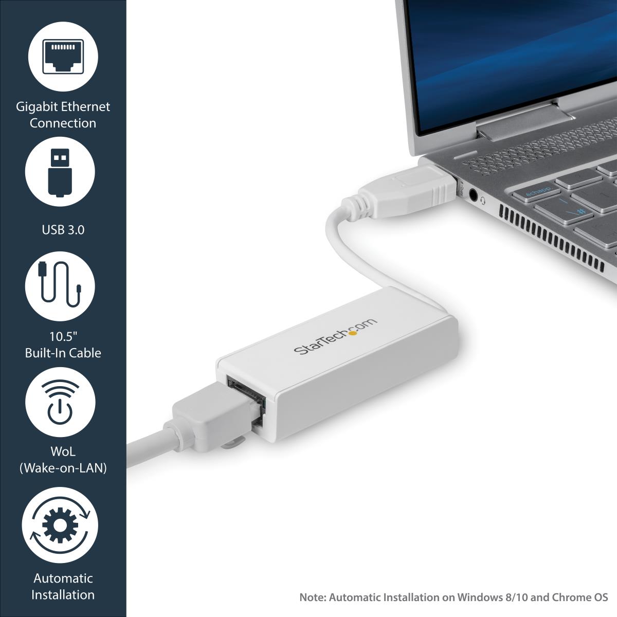 STARTECH.COM Network Adapter USB 3.0 To Gigabit 10/100/1000