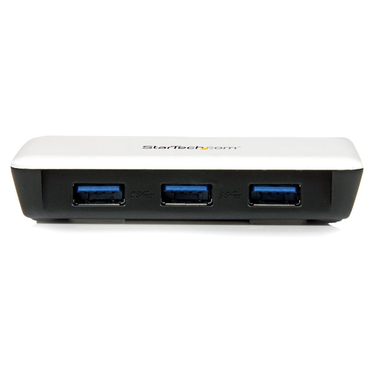 STARTECH.COM USB Hub With Gigabit Ethernet 3 Port USB 3.0 Superspeed