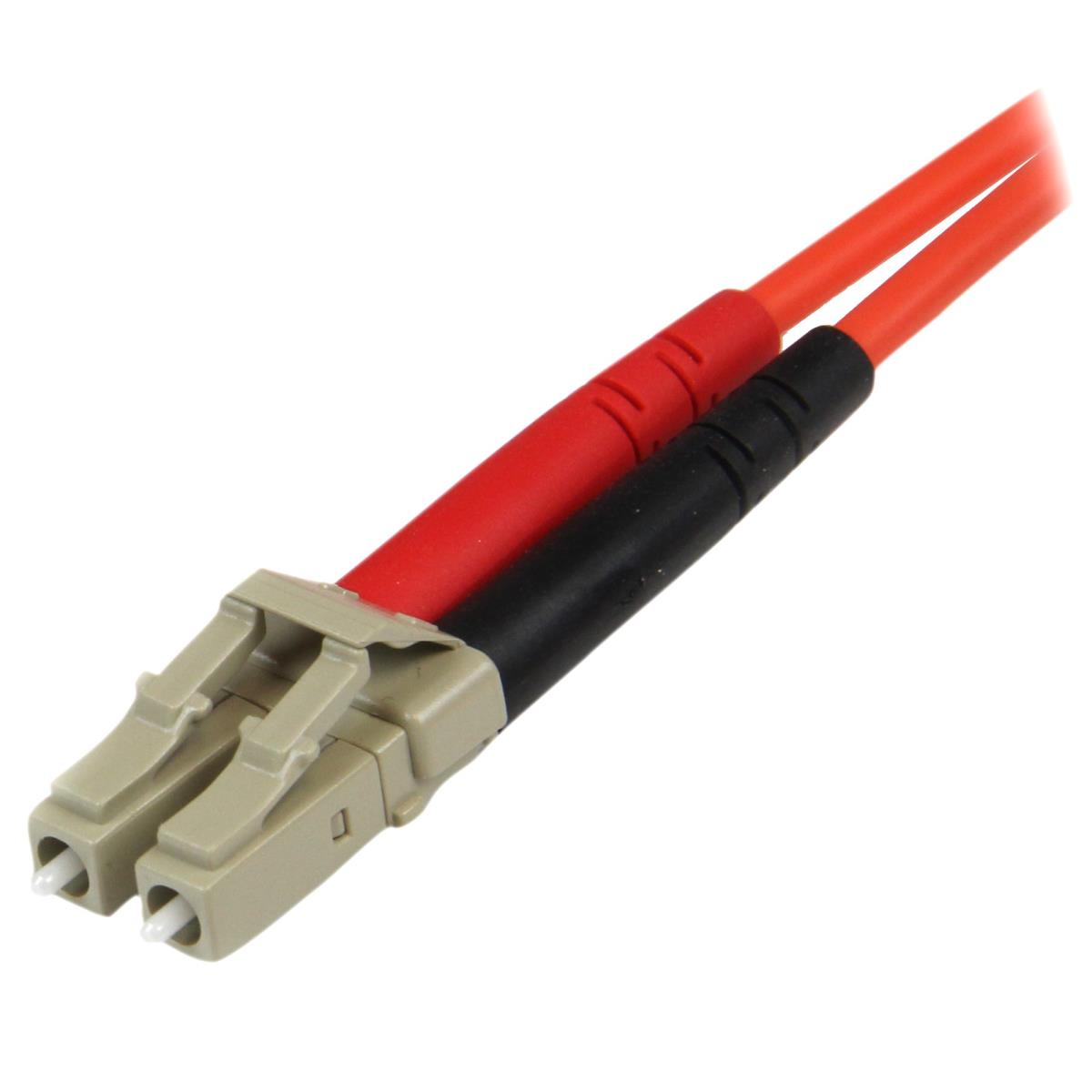 STARTECH.COM Multimode Duplex Lc/st Fiber Optic Patch Cable - 50/125 1m