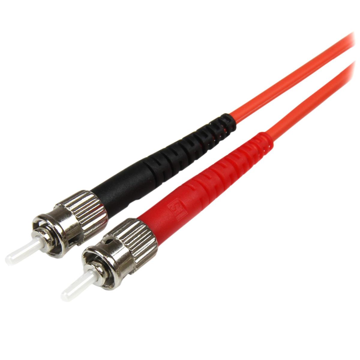 STARTECH.COM Multimode Duplex Lc/st Fiber Optic Patch Cable - 50/125 1m