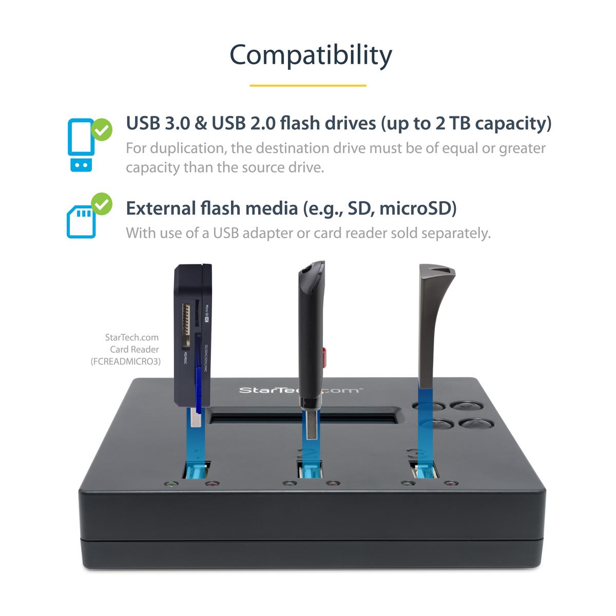 STARTECH.COM Standalone USB 2.0 Flash Drive Duplicator & Eraser  Uk