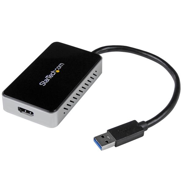 STARTECH.COM USB 3 To Hdmi External Graphics Adapter With 1-port USB Hub