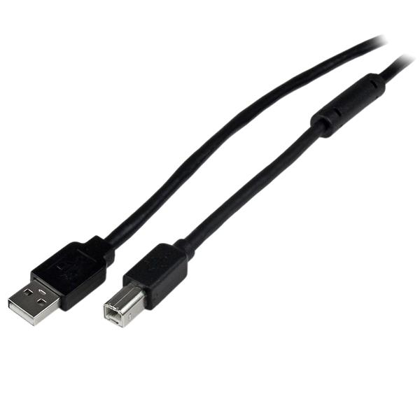 STARTECH.COM Active USB 2.0 A To B Cable - M/m - Long USB Cable 20m