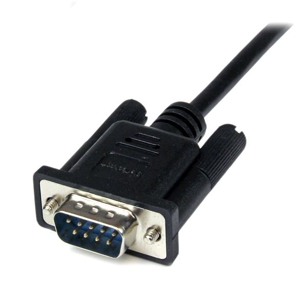 STARTECH.COM Cable Serial/ Null Modem F/m Db9 Rs232 1m Black