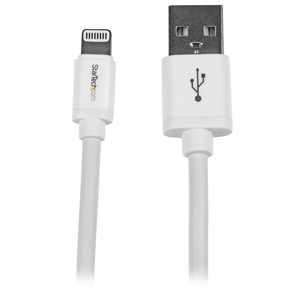 STARTECH.COM Apple 8-pin Lightning To USB Cable Long White 2m