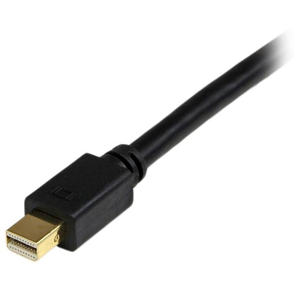 STARTECH.COM Mini DisplayPort To DVI Adapter Converter Cable - Mini Dp To DVI 1920x1200 1m Black