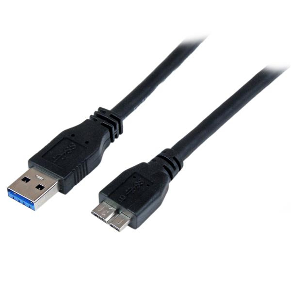 STARTECH.COM Superspeed USB 3 A To Micro B Cable Cord - M/m 1m Certified
