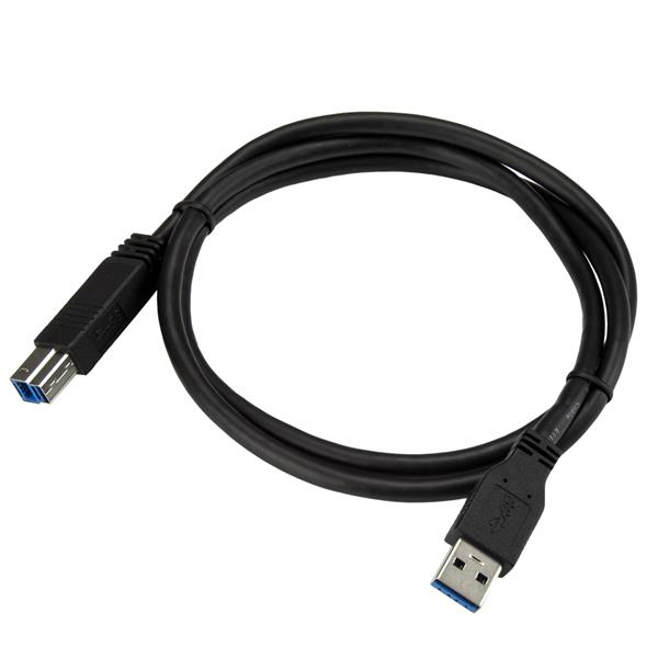 STARTECH.COM Superspeed USB 3 A-b Cable - USB 3.0 Cord M/m 1m Certified