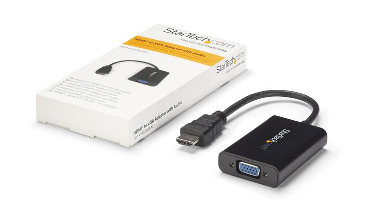 STARTECH.COM Hdmi To Vga Adapter W/ Audio Hdmi To Vga Converter M/f