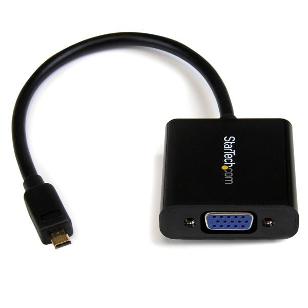 STARTECH.COM Micro Hdmi Male To Vga Female Adapter 1920x 1080 F/ Ultrabook/tablet