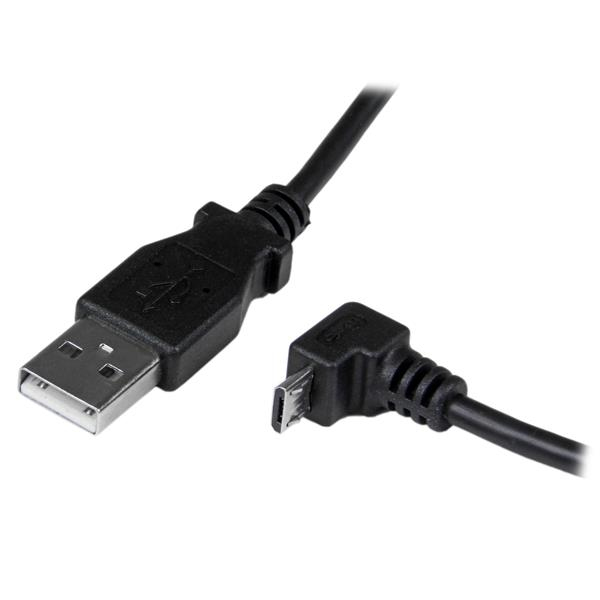STARTECH.COM Angled Micro USB Cable USB To Up Angle Micro USB 2m