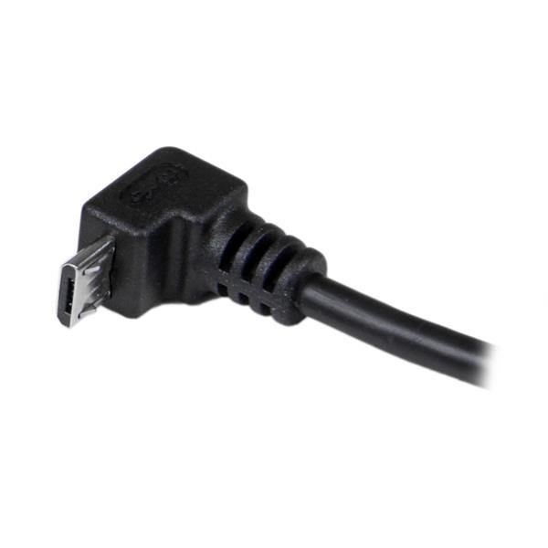 STARTECH.COM Angled Micro USB Cable USB To Up Angle Micro USB 2m