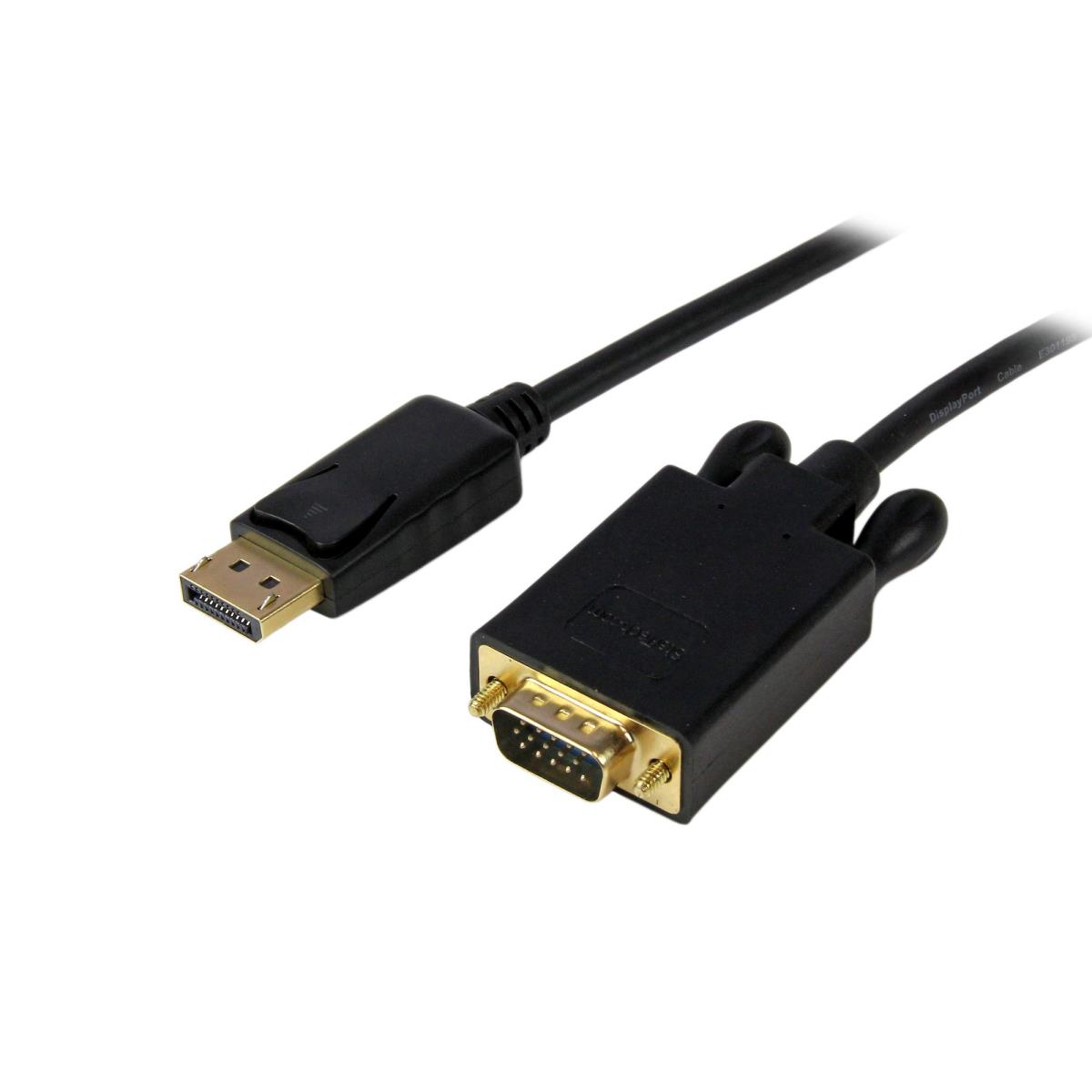 STARTECH.COM DisplayPort To Vga Adapter Converter - Dp To Vga - 2m Black